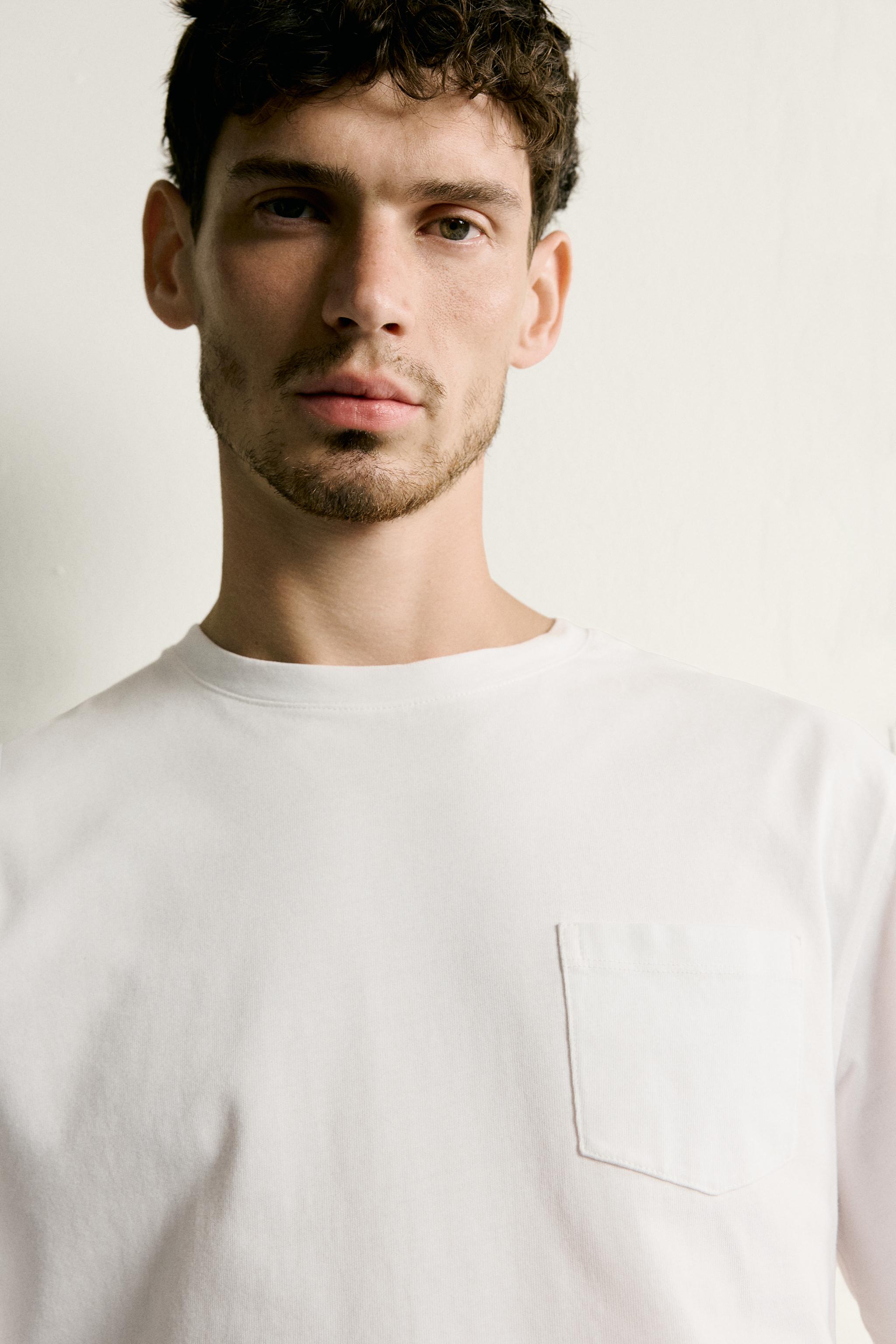 T-SHIRT REGULAR FIT À RAYURES ET MANCHES LONGUES